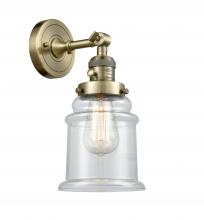 Innovations Lighting 203SW-AB-G182-LED - Canton - 1 Light - 7 inch - Antique Brass - Sconce