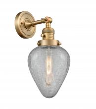 Innovations Lighting 203SW-BB-G165-LED - Geneseo - 1 Light - 7 inch - Brushed Brass - Sconce