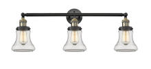 Innovations Lighting 205-BAB-G192 - Bellmont - 3 Light - 30 inch - Black Antique Brass - Bath Vanity Light