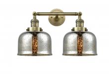 Innovations Lighting 208-AB-G78-LED - Bell - 2 Light - 19 inch - Antique Brass - Bath Vanity Light