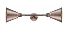 Innovations Lighting 208L-AC-M13-AC-LED - Appalachian - 2 Light - 8 inch - Antique Copper - Bath Vanity Light