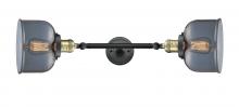 Innovations Lighting 208L-BAB-G73-LED - Bell - 2 Light - 8 inch - Black Antique Brass - Bath Vanity Light