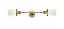 Innovations Lighting 208L-BB-G181S-LED - Canton - 2 Light - 6 inch - Brushed Brass - Bath Vanity Light