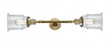 Innovations Lighting 208L-BB-G182-LED - Canton - 2 Light - 6 inch - Brushed Brass - Bath Vanity Light