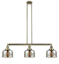 Innovations Lighting 213-AB-G78-LED - Bell - 3 Light - 41 inch - Antique Brass - Stem Hung - Island Light