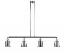 Innovations Lighting 214-PC-M9-PC-LED - Addison - 4 Light - 50 inch - Polished Chrome - Stem Hung - Island Light