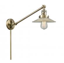  237-AB-G2-LED - Halophane - 1 Light - 9 inch - Antique Brass - Swing Arm