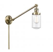 Innovations Lighting 237-AB-G312-LED - Dover - 1 Light - 5 inch - Antique Brass - Swing Arm