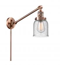 Innovations Lighting 237-AC-G54-LED - Bell - 1 Light - 8 inch - Antique Copper - Swing Arm