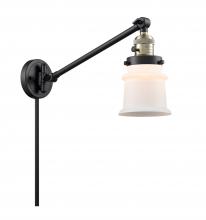 Innovations Lighting 237-BAB-G181S-LED - Canton - 1 Light - 8 inch - Black Antique Brass - Swing Arm