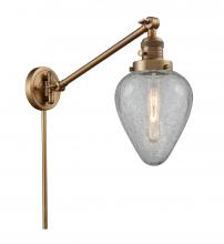  237-BB-G165-LED - Geneseo - 1 Light - 8 inch - Brushed Brass - Swing Arm