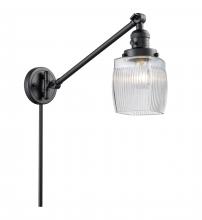  237-BK-G302-LED - Colton - 1 Light - 8 inch - Matte Black - Swing Arm