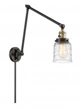 Innovations Lighting 238-BAB-G513 - Bell - 1 Light - 8 inch - Black Antique Brass - Swing Arm