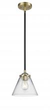 Innovations Lighting 284-1S-BAB-G42-LED - Cone - 1 Light - 8 inch - Black Antique Brass - Cord hung - Mini Pendant