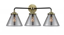 Innovations Lighting 284-3W-BAB-G43 - Cone - 3 Light - 26 inch - Black Antique Brass - Bath Vanity Light