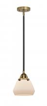 Innovations Lighting 288-1S-BAB-G171-LED - Fulton - 1 Light - 7 inch - Black Antique Brass - Cord hung - Mini Pendant