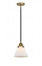 Innovations Lighting 288-1S-BAB-G41-LED - Cone - 1 Light - 8 inch - Black Antique Brass - Cord hung - Mini Pendant