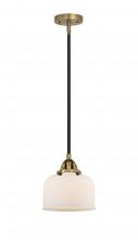 Innovations Lighting 288-1S-BAB-G71-LED - Bell - 1 Light - 8 inch - Black Antique Brass - Cord hung - Mini Pendant