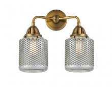 Innovations Lighting 288-2W-BB-G262-LED - Stanton - 2 Light - 14 inch - Brushed Brass - Bath Vanity Light