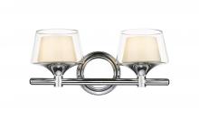 Innovations Lighting 311-2W-PC-CLW-LED - Laguna - 2 Light - 15 inch - Polished Chrome - Bath Vanity Light