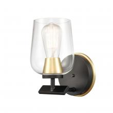 Innovations Lighting 420-1W-BSB-G4202-LED - Remy - 1 Light - 5 inch - Black Satin Brass - Bath Vanity Light