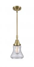 Innovations Lighting 447-1S-AB-G194-LED - Bellmont - 1 Light - 7 inch - Antique Brass - Mini Pendant