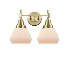  447-2W-AB-G171 - Fulton - 2 Light - 16 inch - Antique Brass - Bath Vanity Light