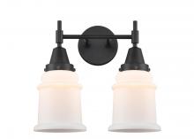 Innovations Lighting 447-2W-BK-G181-LED - Canton - 2 Light - 15 inch - Matte Black - Bath Vanity Light