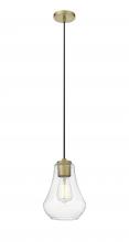 Innovations Lighting 490-1P-BB-G572-7-LED - Fairfield - 1 Light - 7 inch - Brushed Brass - Cord hung - Mini Pendant