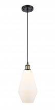 Innovations Lighting 516-1P-BAB-G651-7-LED - Cindyrella - 1 Light - 7 inch - Black Antique Brass - Cord hung - Mini Pendant