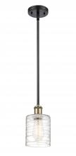 Innovations Lighting 516-1S-BAB-G1113-LED - Cobbleskill - 1 Light - 5 inch - Black Antique Brass - Mini Pendant