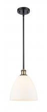 Innovations Lighting 516-1S-BAB-GBD-91-LED - Bristol - 1 Light - 9 inch - Black Antique Brass - Mini Pendant