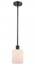 Innovations Lighting 516-1S-BK-G111-LED - Cobbleskill - 1 Light - 5 inch - Matte Black - Mini Pendant