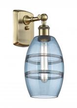 Innovations Lighting 516-1W-AB-G557-6BL - Vaz - 1 Light - 6 inch - Antique Brass - Sconce