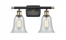 Innovations Lighting 516-2W-BAB-G2812-LED - Hanover - 2 Light - 16 inch - Black Antique Brass - Bath Vanity Light