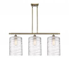 Innovations Lighting 516-3I-AB-G1113-L - Cobbleskill - 3 Light - 36 inch - Antique Brass - Cord hung - Island Light