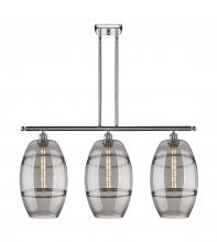  516-3I-PC-G557-10SM - Vaz - 3 Light - 37 inch - Polished Chrome - Cord hung - Island Light