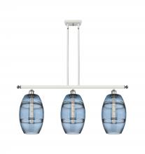 Innovations Lighting 516-3I-WPC-G557-8BL - Vaz - 3 Light - 36 inch - White Polished Chrome - Cord hung - Island Light