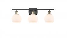 Innovations Lighting 516-3W-BAB-G121-6-LED - Athens - 3 Light - 26 inch - Black Antique Brass - Bath Vanity Light