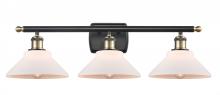 Innovations Lighting 516-3W-BAB-G131-LED - Orwell - 3 Light - 28 inch - Black Antique Brass - Bath Vanity Light