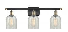 Innovations Lighting 516-3W-BAB-G2511-LED - Caledonia - 3 Light - 25 inch - Black Antique Brass - Bath Vanity Light