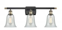 Innovations Lighting 516-3W-BAB-G2812-LED - Hanover - 3 Light - 26 inch - Black Antique Brass - Bath Vanity Light