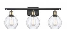 Innovations Lighting 516-3W-BAB-G362-LED - Waverly - 3 Light - 26 inch - Black Antique Brass - Bath Vanity Light