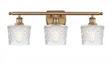 Innovations Lighting 516-3W-BB-G402-LED - Niagara - 3 Light - 27 inch - Brushed Brass - Bath Vanity Light