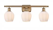 Innovations Lighting 516-3W-BB-G461-6-LED - Norfolk - 3 Light - 26 inch - Brushed Brass - Bath Vanity Light