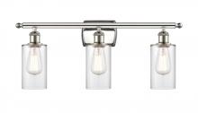  516-3W-PN-G802 - Clymer - 3 Light - 24 inch - Polished Nickel - Bath Vanity Light