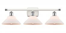 Innovations Lighting 516-3W-WPC-G131-LED - Orwell - 3 Light - 28 inch - White Polished Chrome - Bath Vanity Light