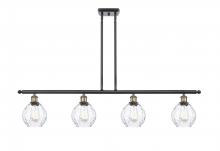 Innovations Lighting 516-4I-BAB-G362-LED - Waverly - 4 Light - 48 inch - Black Antique Brass - Cord hung - Island Light