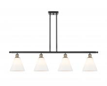 Innovations Lighting 516-4I-BAB-GBC-81-LED - Berkshire - 4 Light - 48 inch - Black Antique Brass - Cord hung - Island Light