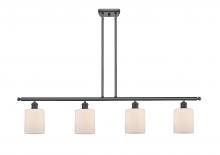 Innovations Lighting 516-4I-BK-G111-LED - Cobbleskill - 4 Light - 48 inch - Matte Black - Cord hung - Island Light